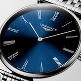 Longines La Grande Classique 38mm Blue Dial Stainless Steel Quartz Watch L4.866.4.94.6