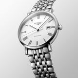 Longines Elegant Collection 39mm White Dial Automatic Watch L4.910.4.11.6