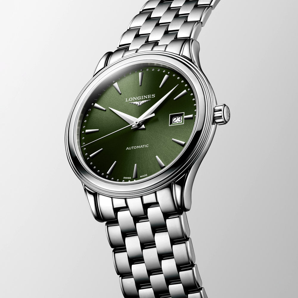 Longines Flagship 40mm Green Dial Automatic Gents Watch L49844026