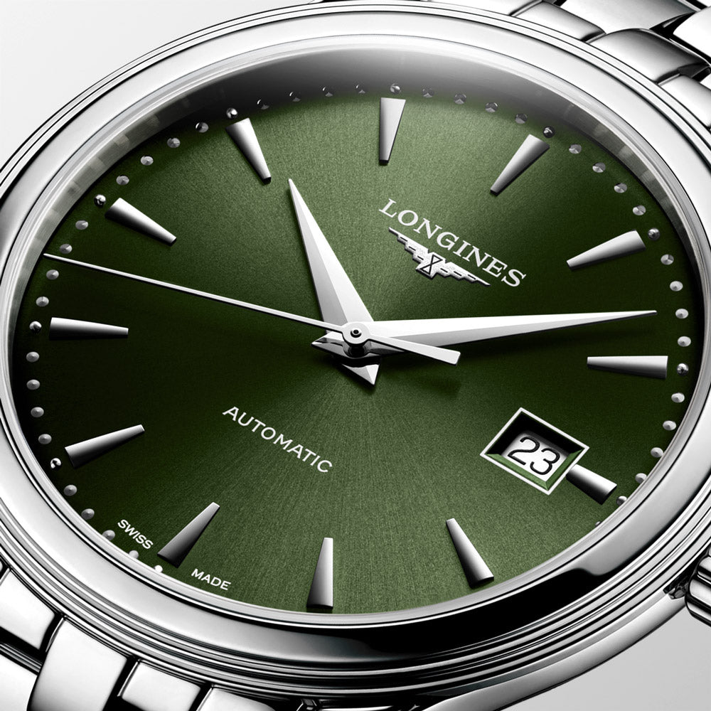 Longines Flagship 40mm Green Dial Automatic Gents Watch L49844026