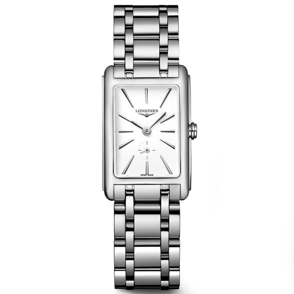 Longines DolceVita White Dial Ladies Quartz Watch L5.255.4.11.6