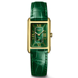 Longines DolceVita Green Dial 18ct Yellow Gold Ladies Quartz Watch L5.255.6.95.2