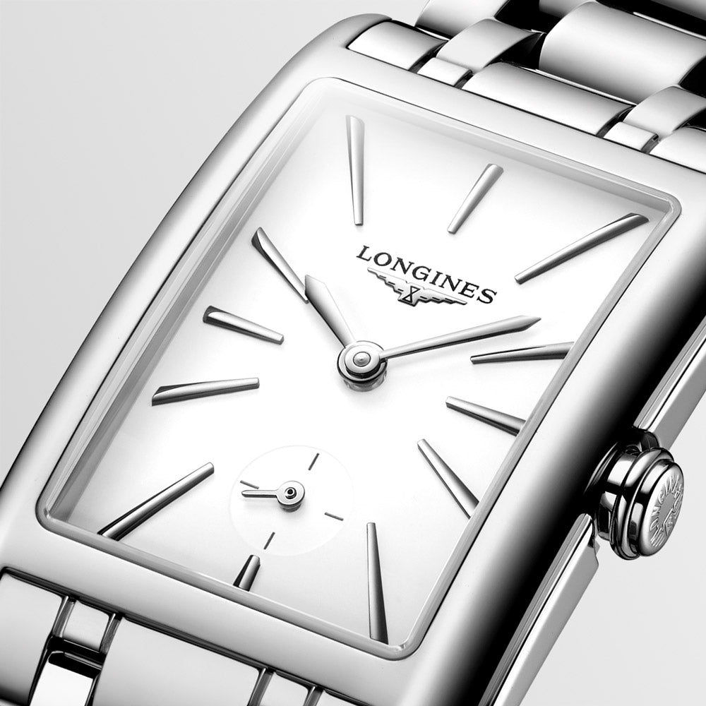 Longines DolceVita White Dial Ladies Quartz Watch L5.512.4.11.6