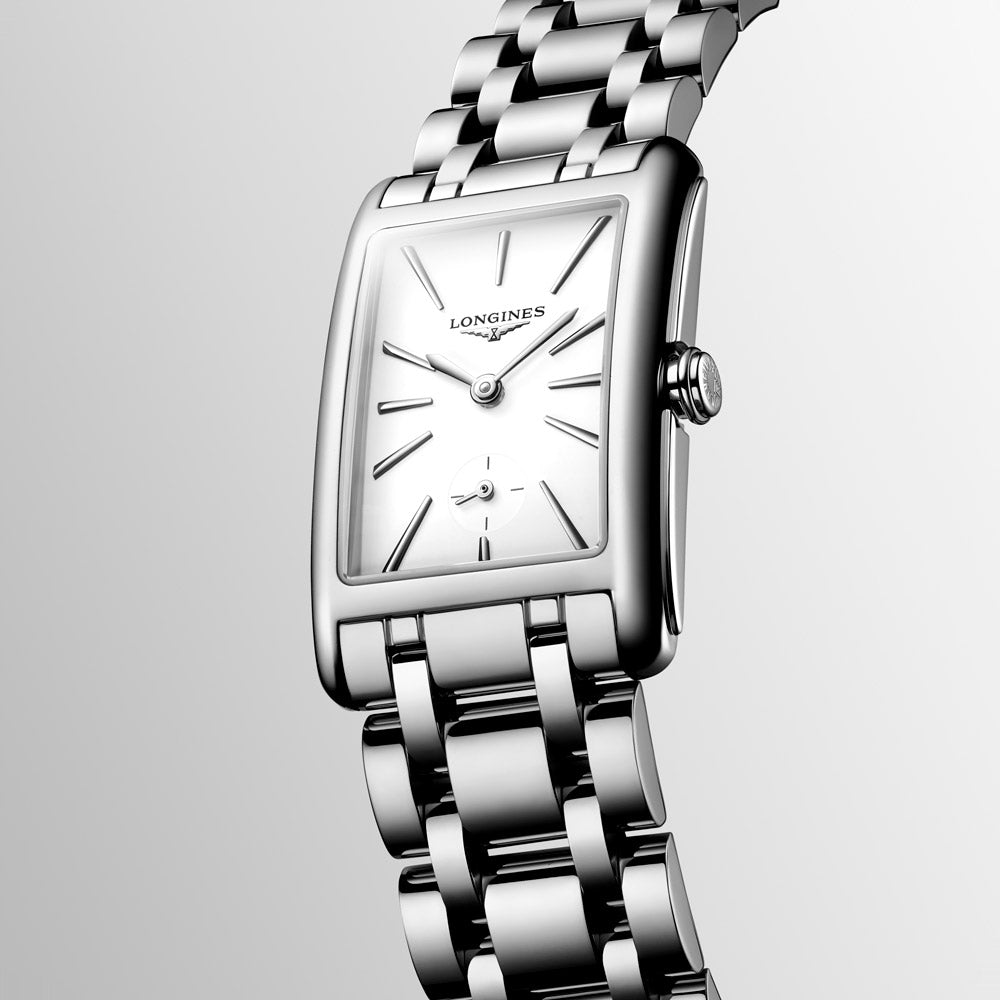 Longines DolceVita White Dial Ladies Quartz Watch L5.512.4.11.6