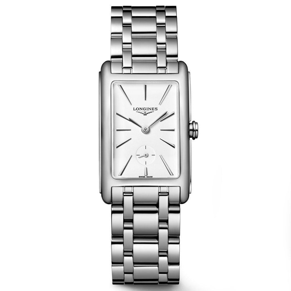 Longines DolceVita White Dial Ladies Quartz Watch L5.512.4.11.6