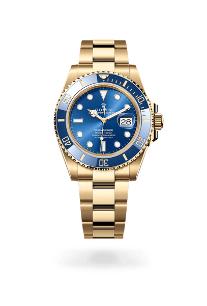 Rolex Submariner Date in 18 ct yellow gold M126618LB 0002 Robert Gatward