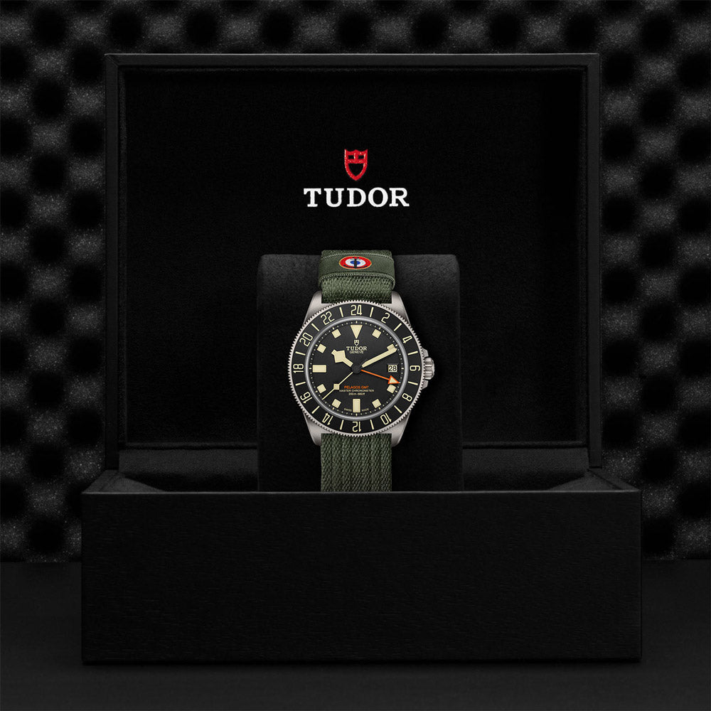 TUDOR Pelagos FXD GMT 42mm Black Dial Titanium Gents Watch M2542G247NU-0002