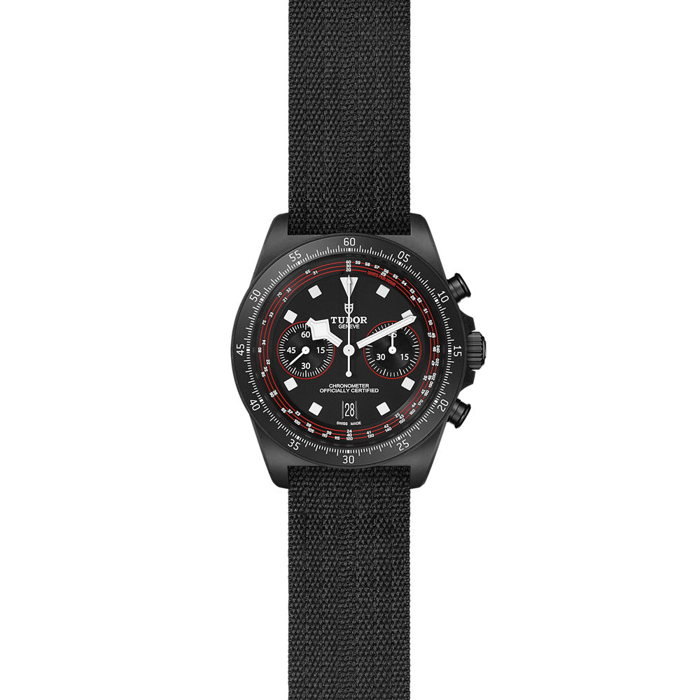 TUDOR Pelagos FXD Chrono Cycling Edition 43mm Black Dial Gents Watch M25827KN-0001