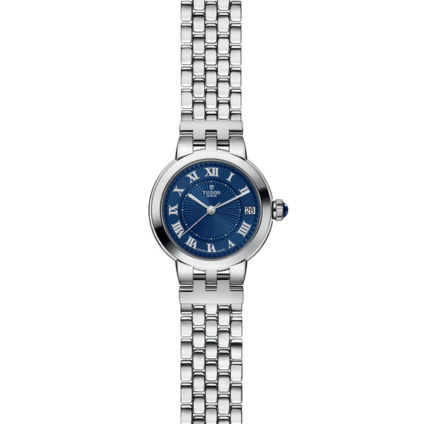 TUDOR Clair de Rose 34mm Blue Dial Ladies Watch M35800-0009