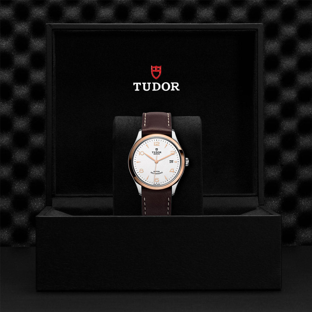 TUDOR 1926 39mm Silver Dial Steel & Gold Watch M91551-0010