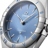 OMEGA Constellation 28mm Blue Dial Ladies Quartz Watch 13110286003001