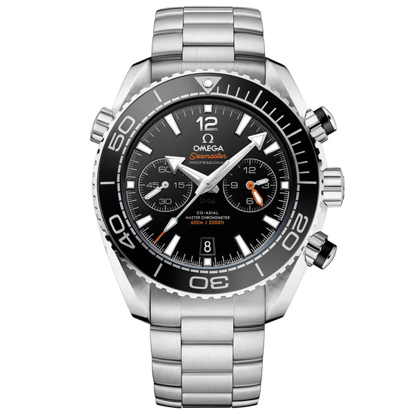 Omega Gents Seamaster Planet Ocean 600M Chronograph 45.5mm Black Dial Gents Automatic Watch 21530465101001