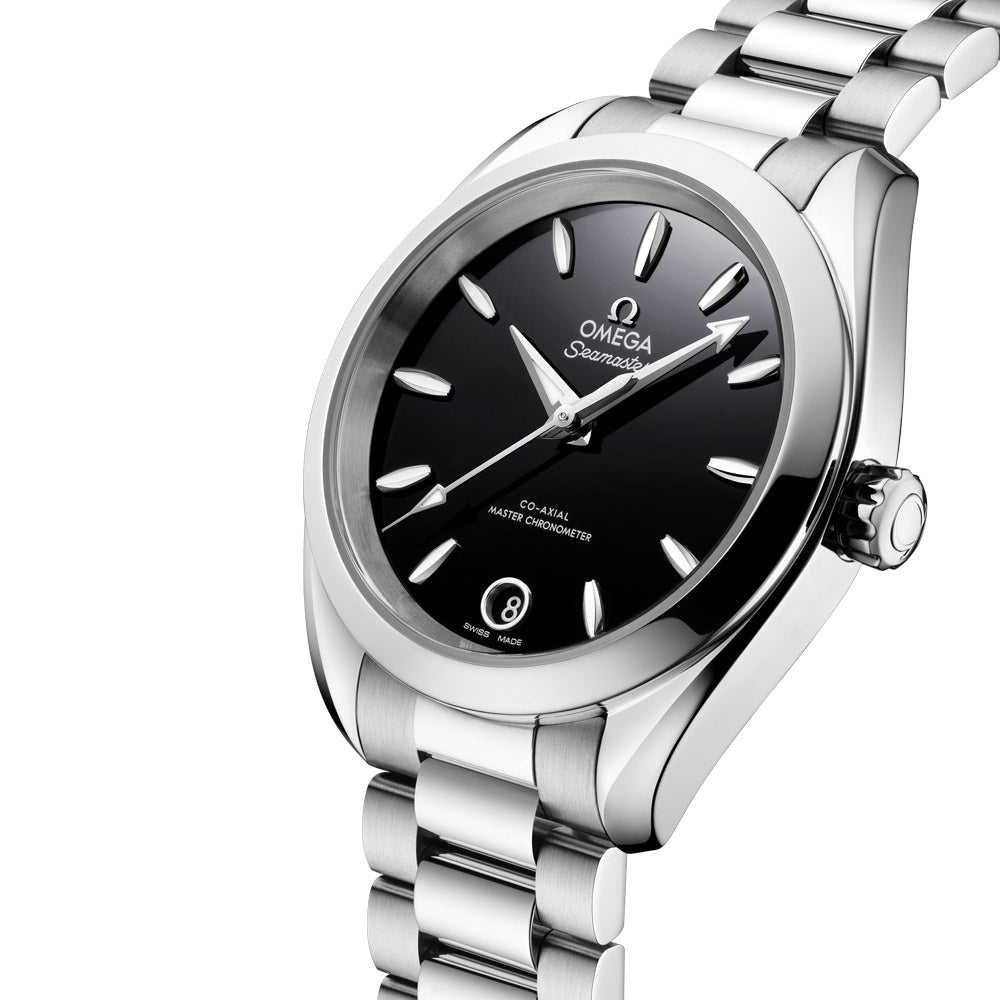 OMEGA Seamaster Aqua Terra 150M 34mm Black Dial Automatic Ladies Watch 22010342001001