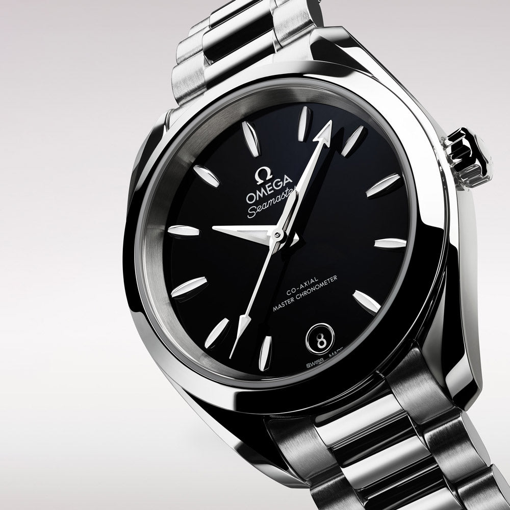 OMEGA Seamaster Aqua Terra 150M 34mm Black Dial Automatic Ladies Watch 22010342001001