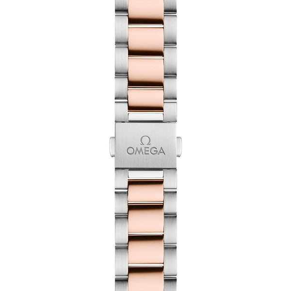 OMEGA Seamaster Aqua Terra 34mm MOP Dial 18ct Rose Gold & Steel Diamond Ladies Automatic Watch 22020342055001