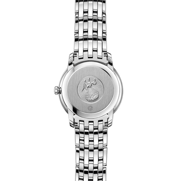 OMEGA De Ville Prestige 27.4mm Silver Dial Diamond Ladies Quartz Watch 42410276052002