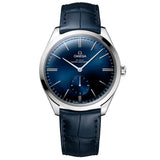 OMEGA De Ville Tresor Small Seconds 40mm Blue Dial Manual Wound Gents Watch 43513402103002