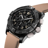 Breitling Avenger B01 Chronograph Night Mission 42mm Black Dial Ceramic Automatic Gents Watch SB0146101B1X1