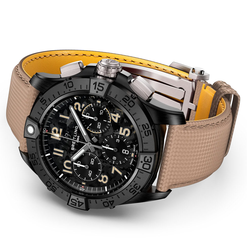 Breitling Avenger B01 Chronograph Night Mission 42mm Black Dial Ceramic Automatic Gents Watch SB0146101B1X1