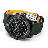 Breitling Avenger B01 Chronograph Night Mission 46mm Black Dial Ceramic Automatic Gents Watch SB0148101B1X1