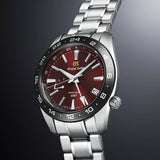 Grand Seiko Sports Collection Hotaka Peaks Morning Glow Spring Drive GMT Limited Edition 40.5mm Red Dial Gents Watch SBGE305G