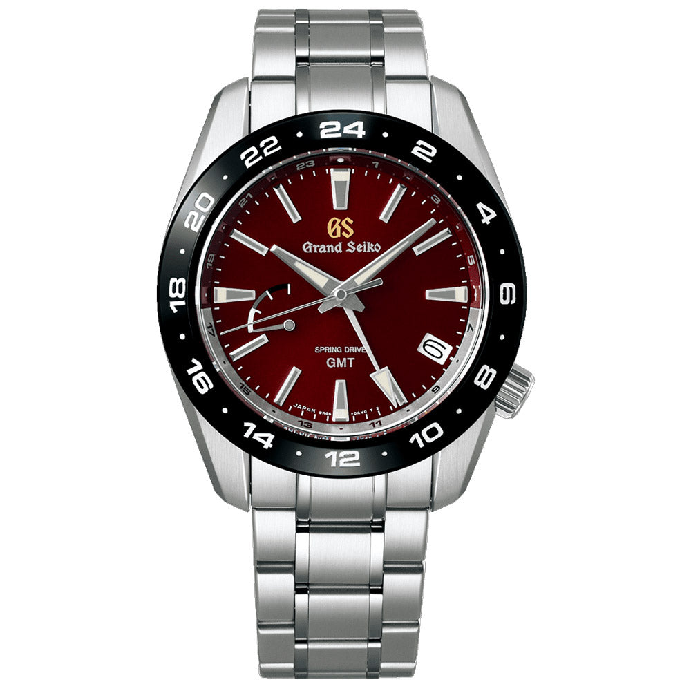 Grand Seiko Sports Collection Hotaka Peaks Morning Glow Spring Drive GMT Limited Edition 40.5mm Red Dial Gents Watch SBGE305G