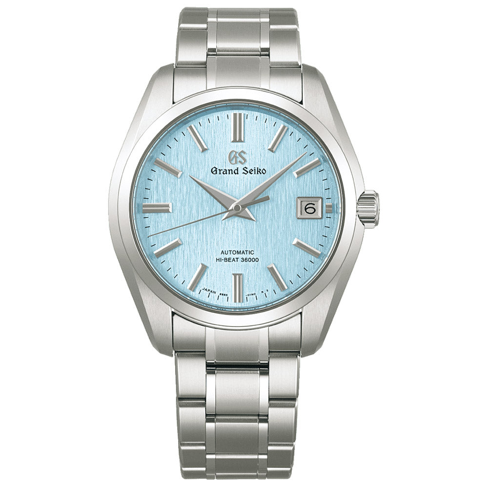 Grand Seiko Heritage Collection Icefall Hi-Beat 40mm Blue Dial Titanium Gents Automatic Watch SBGH349G