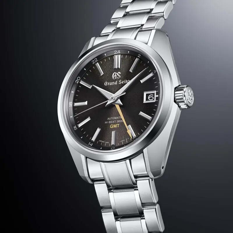 Grand Seiko Heritage Collection Dusk Mount Iwate Hi Beat GMT 40mm Blac