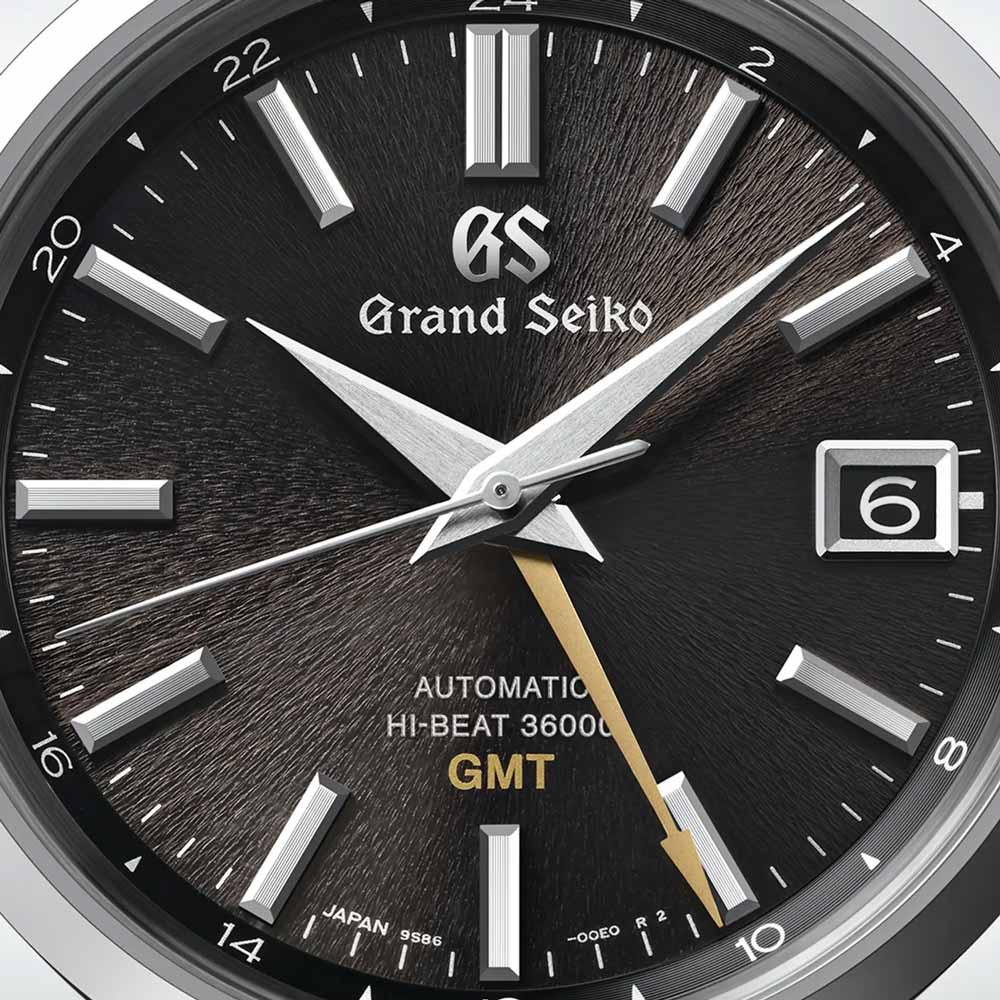 Grand Seiko Heritage Collection Dusk Mount Iwate Hi Beat GMT 40mm Blac