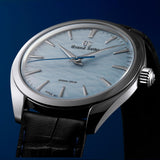 grand seiko elegance collection spring drive manual wound omiwatari 38.5mm blue dial gents watch lug view