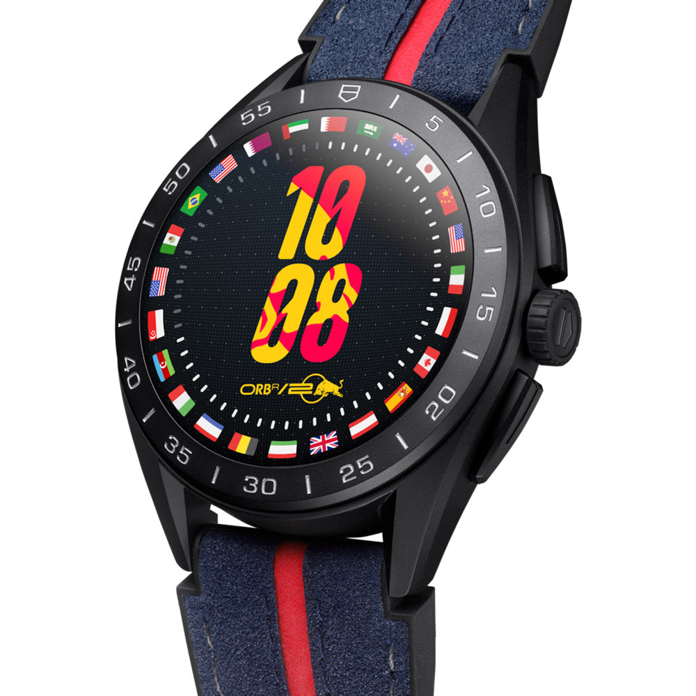 TAG Heuer Connected X Oracle Red Bull Racing Edition 45mm Titanium Smart Watch SBR8A80.EB0365