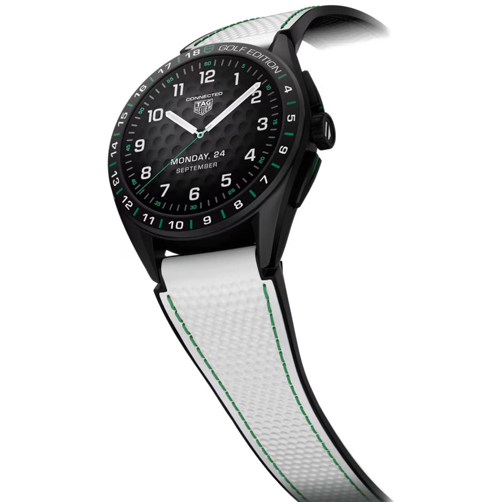 TAG Heuer Connected Golf Special Edition 45mm Titanium Smart Watch SBR