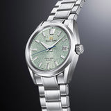 Grand Seiko Evolution 9 Hi-Beat Limited Edition Genbi Valley 40mm Green Dial Gents Automatic Watch SLGH021G