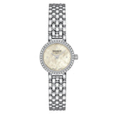 Tissot Lovely Round 19.5mm MOP Diamond Dot Dial Ladies Quartz Watch T1400096111600