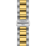 Tissot PR 100 Chronograph 40mm Silver Dial Yellow Gold PVD Steel Gents Quartz Watch T1504172203100