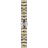 Tissot Ballade 34mm Silver Dial Yellow Gold PVD Steel Ladies Quartz Watch T1562102203100