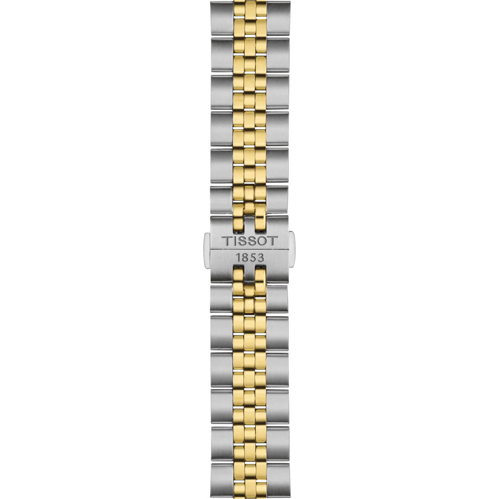 Tissot Ballade 40mm Silver Dial Yellow Gold PVD Steel Gents Quartz Watch T1564102203100