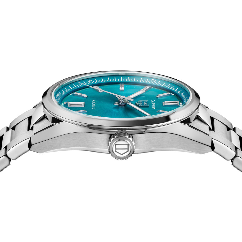 TAG Heuer Carrera Date 36mm Turquoise Dial Automatic Ladies Watch WBN2316.BA0001