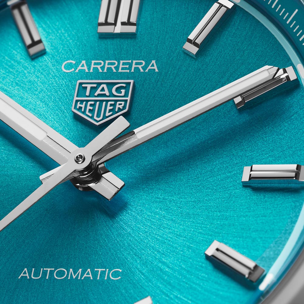 TAG Heuer Carrera Date 36mm Turquoise Dial Automatic Ladies Watch WBN2316.BA0001