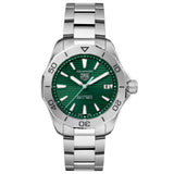 TAG Heuer Aquaracer Professional 200 Solargraph Green Dial 40mm Quartz Gents Watch WBP1115.BA0000