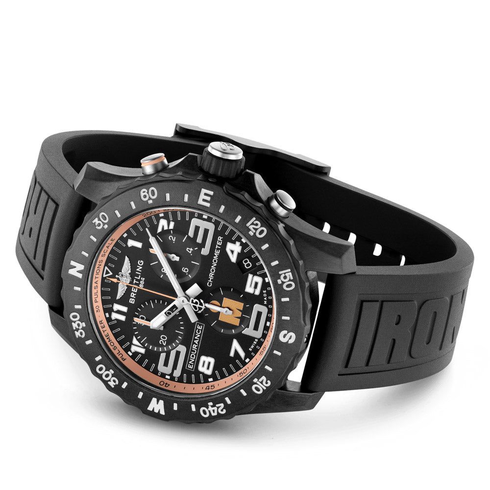 Breitling Endurance Pro IRONMAN 44mm Black Dial Breitlight Quartz Gents Watch X823101B1B1S1