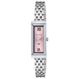 Gucci G-Frame Pink Dial Diamond Ladies Quartz Watch YA127516