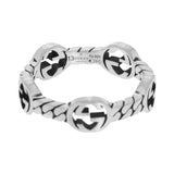 Gucci Interlocking Silver Ring YBC661523001