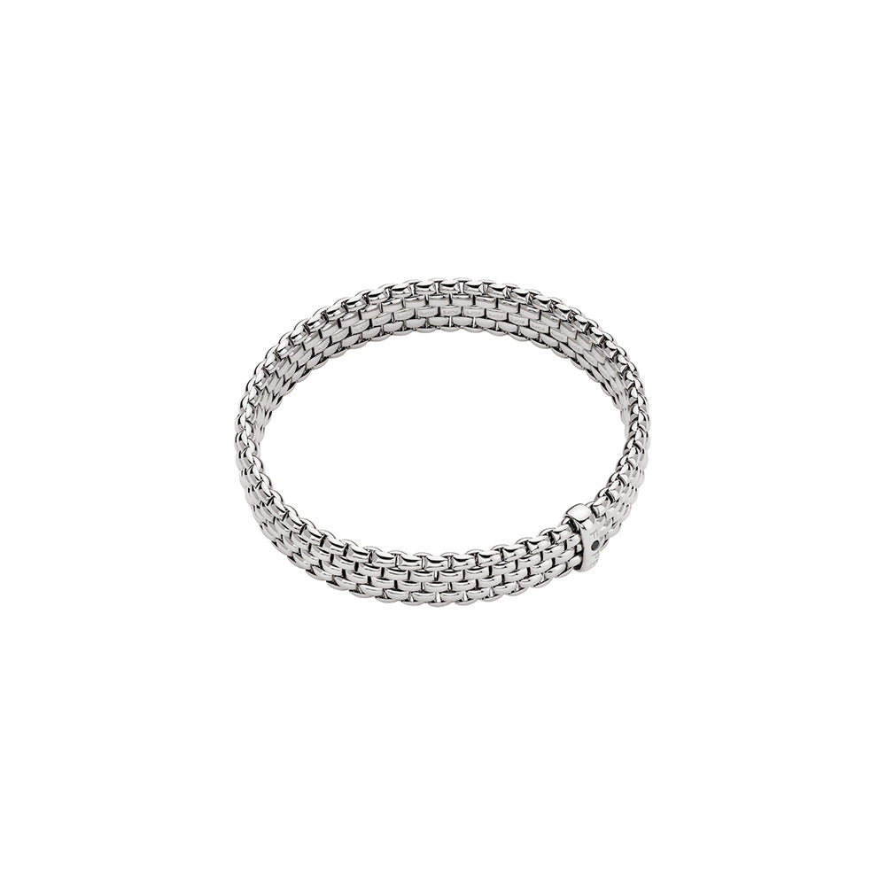 FOPE 18ct White Gold Panorama Flex-It Bracelet 01M04BX_BN_B_XBX