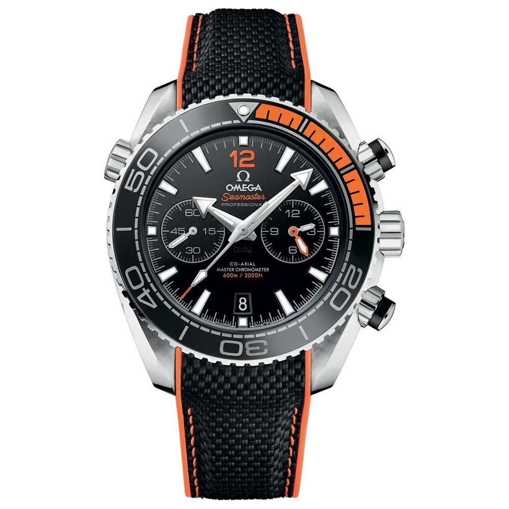 OMEGA Seamaster Planet Ocean 600M 45.5mm Black Dial Automatic Chronograph Gents Watch 21532465101001