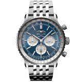 Breitling Navitimer B01 Chronograph 46mm Blue Dial Automatic Gents Watch AB0137211C1A1