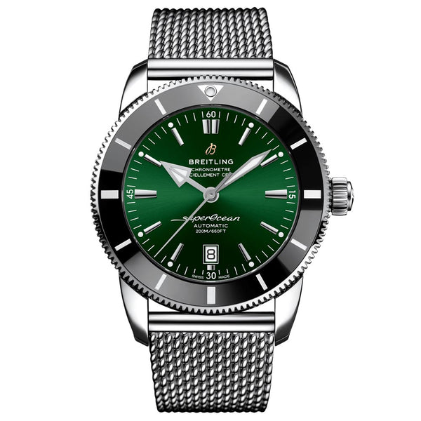 Breitling Superocean Heritage B20 46mm Green Dial Automatic Gents Watc