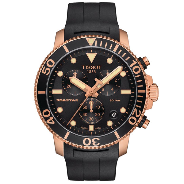 Tissot hot sale seastar orange