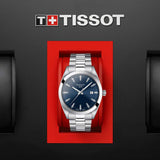 Tissot Gentleman 40mm Blue Dial Gents Quartz Watch T1274101104100