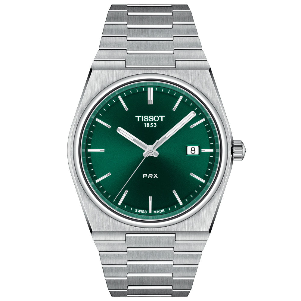 Tissot PRX 40mm Green Dial Quartz Gents Watch T1374101109100